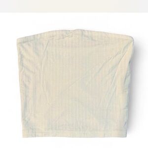 American Eagle Outfitters Cream Crop Top